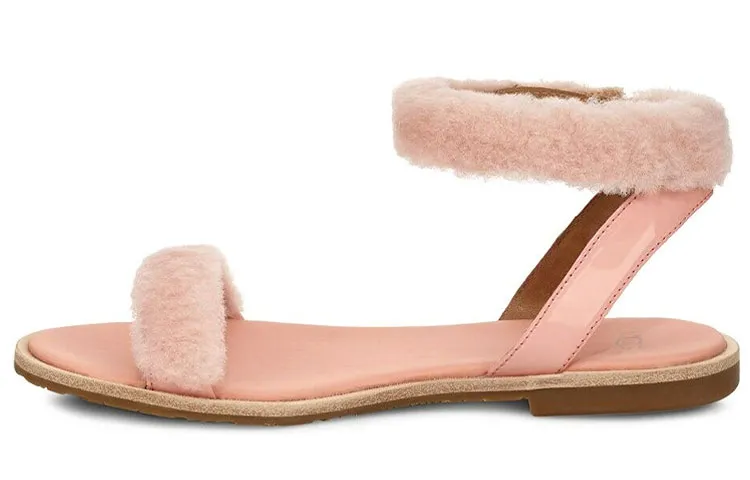 UGG Fluff Springs Lightweight Cozy Casual Sandals Pink Women's