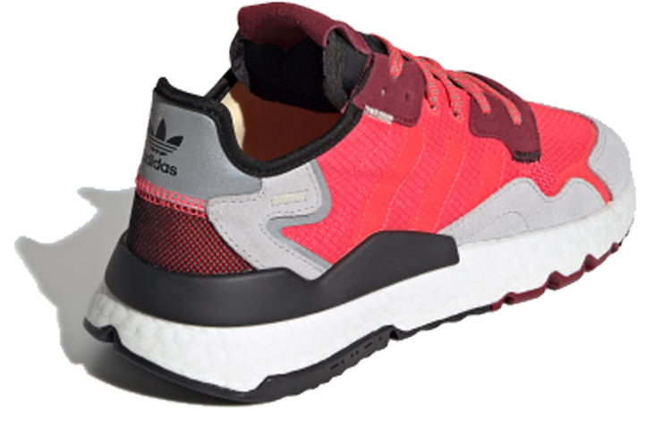 Кроссовки adidas originals Nite Jogger (красный / серый / черный) — Красный / серый / чёрный — фото 3