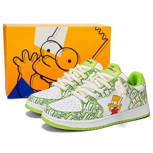 The Simpsons Height Increasing Canvas Shoes Unisex
