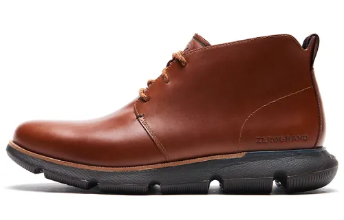 COLE HAAN 4.ZEROGRAND Cow Leather Men's Casual Shoes Men's Brown