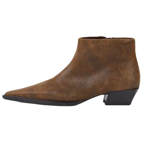 VAGABOND SHOEMAKERS Leather Ankle Boots 4cm Women's Brown