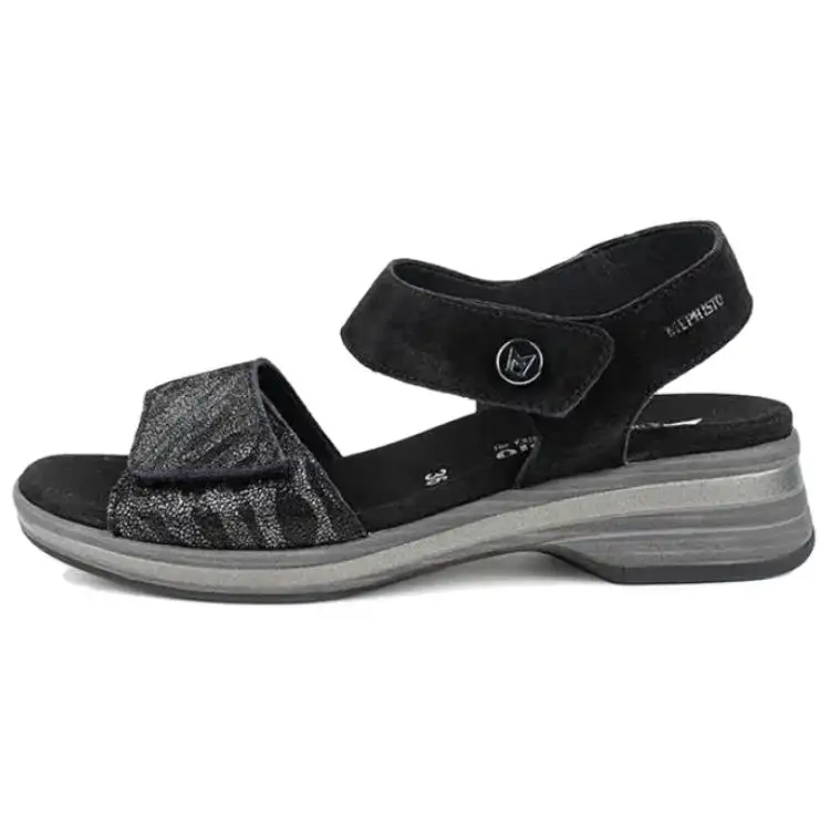 MEPHISTO Cow Leather Beach Sandals Women's