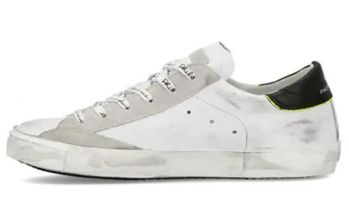 PHILIPPE MODEL Low top Skateboard Shoes Men's White Gray