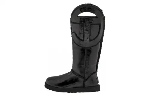 UGG X Telfar Logo Tall Crinkle Black