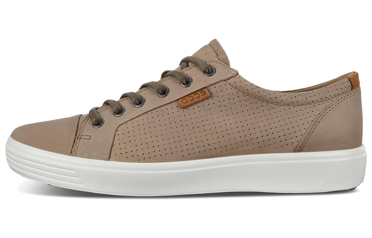 Ecco Skateboard Shoes Men's Low Top Brown