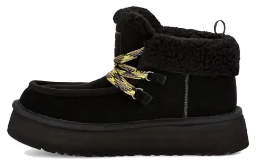 UGG Funkarra Cabin Cuff Boot Black Women's