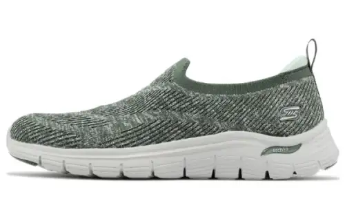 Skechers ARCH FIT VISTA Cushioning, Wear Resistant Low top Casual Shoes Women's Green