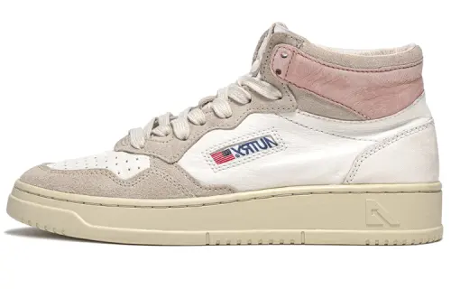 AUTRY Skateboard Shoes Women's White Brown Pink