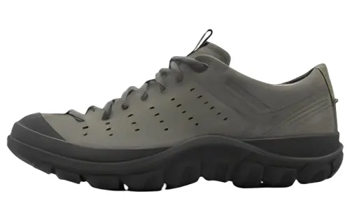 CAT Fused Lace Collection Slip Resistant Abrasion Resistant Low top Outdoor Shoes Gray