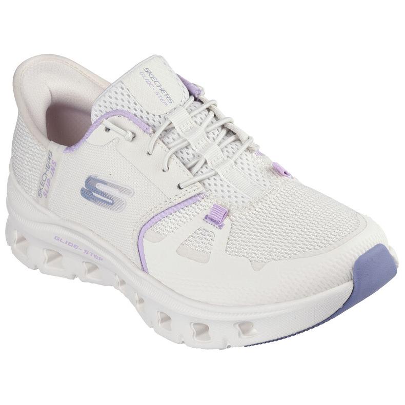 Skechers Glide Step Low top Casual Shoes Women’s White Purple