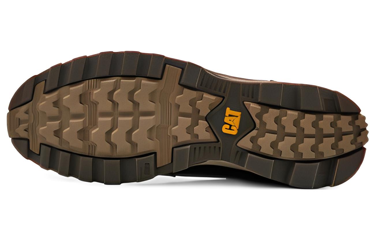 CAT Cushioning Slip Resistant Abrasion Resistant Low top Outdoor Shoes Men’s Dark Umber
