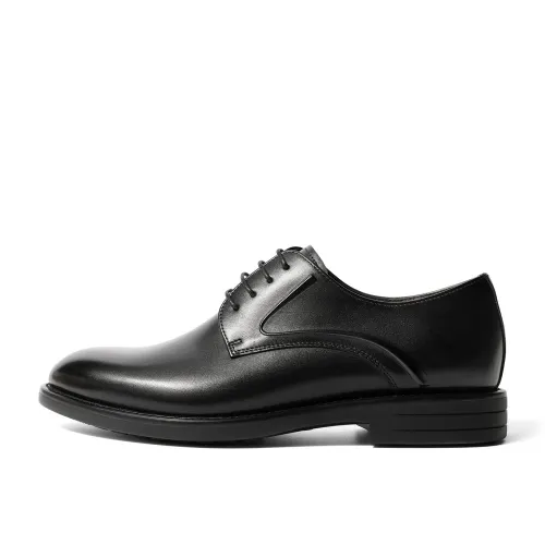 BELLE cow leather business casual formal leather shoes men's style