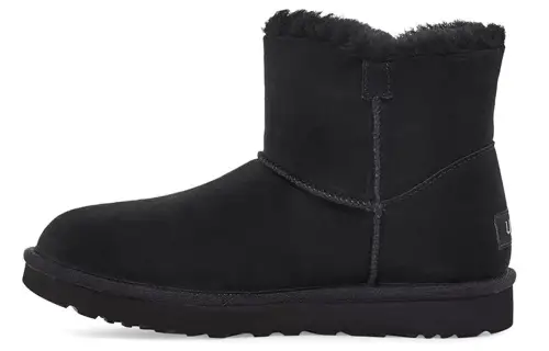 UGG Mini Bailey Button Gem Classic Boot 'Black' Women's