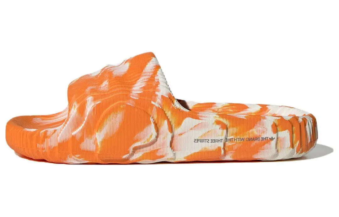 Adidas Adilette 22 Slides 'Bright Orange'