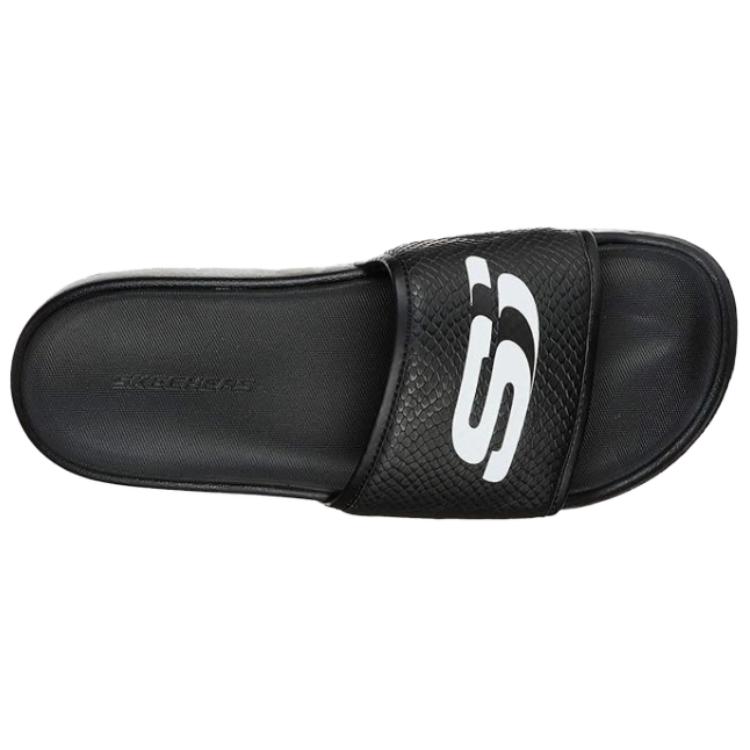 Мужские шлепанцы Skechers Gambix 2.0 (черные) — фото 4