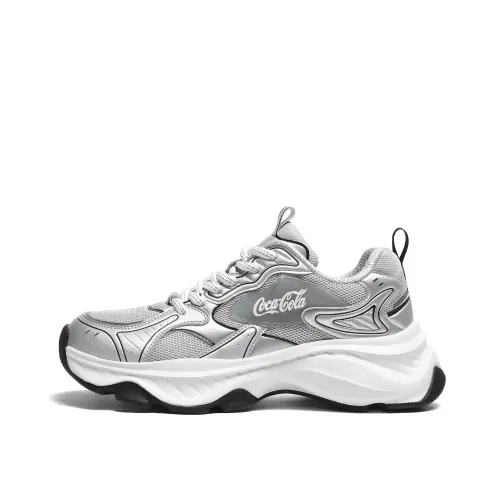 Coca Cola Slip Resistant, Breathable, Lightweight, Height Increasing Low top Chunky Sneakers Unisex