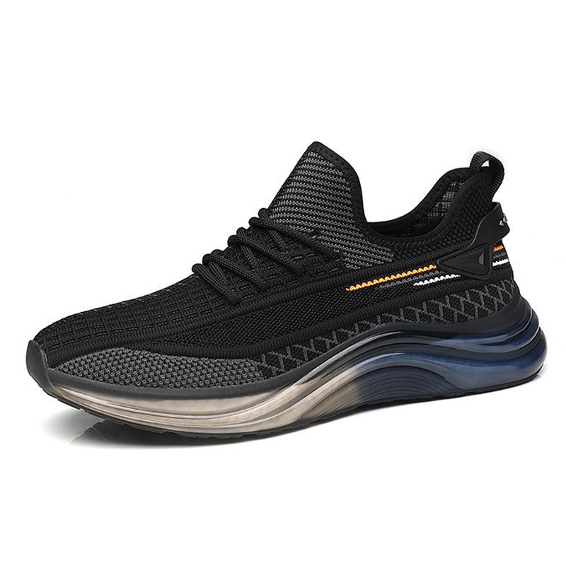 Devanro Fabric Slip Resistant Slip Resistant Low top Running Shoes Men’s