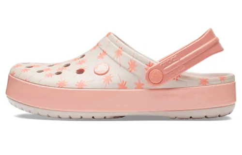 Crocs Crocband Seasonal Graphic Clogs 'Pink White'