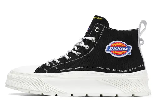 Dickies Canvas Shoes Men's High Top Black