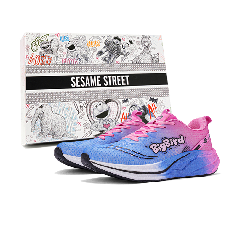 SESAME STREET Casual Trail Running Marathon Training Long Distance Running Sprint Running Shoes Unisex