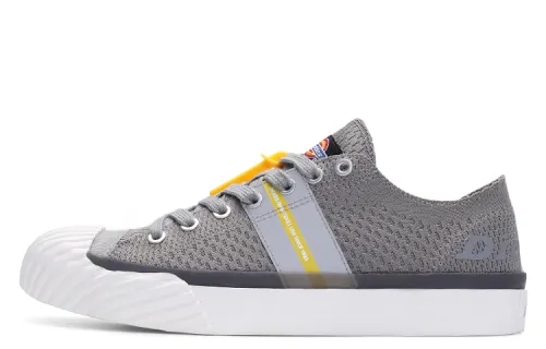 Dickies Canvas Shoes Unisex Low Top Gray