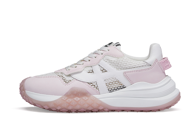 ASH JOKER BE KIND Casual Shoes Women's Low Top Pink/White