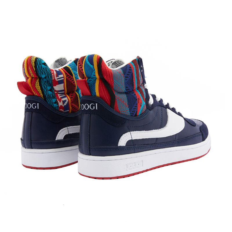 JACLAR Fabric Abrasion Resistant Breathable Slip Resistant High top Vintage Basketball Shoes Unisex