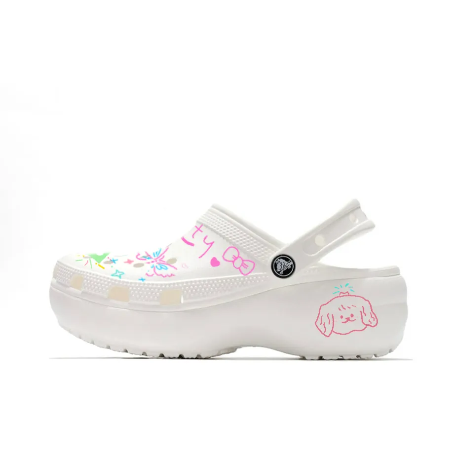 Crocs Classic Platform Clog EVA Clogs Unisex Multicolor