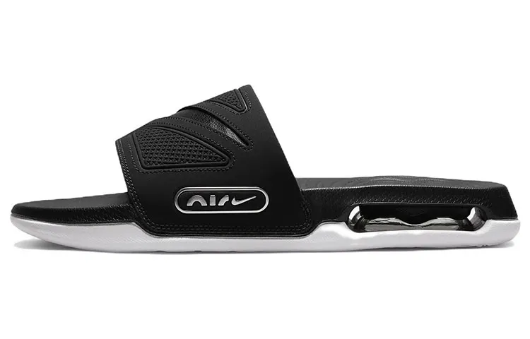 Nike Air Max Cirro Slide Black Metallic Silver