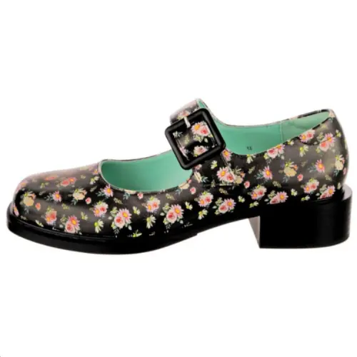 IRREGULAR CHOICE Pu Mary Jane Shoes Women's Black