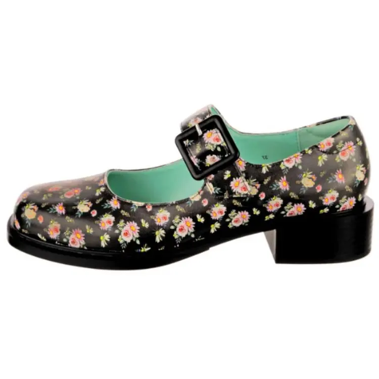 IRREGULAR CHOICE Pu Mary Jane Shoes Women's Black