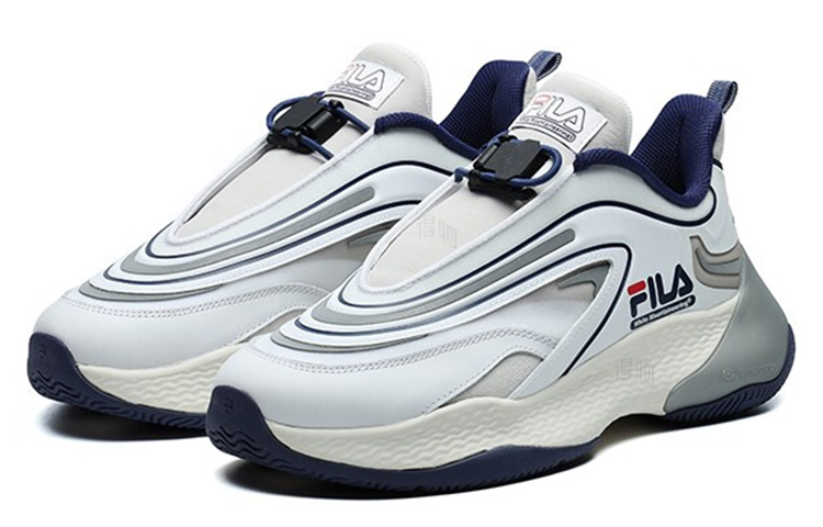 Женские кроссовки Fila FUSION (белые) — фото 3