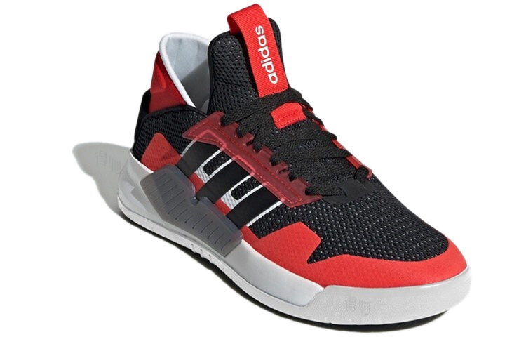 Мужские кроссовки adidas neo BBALL90S (черно-красные) — фото 3