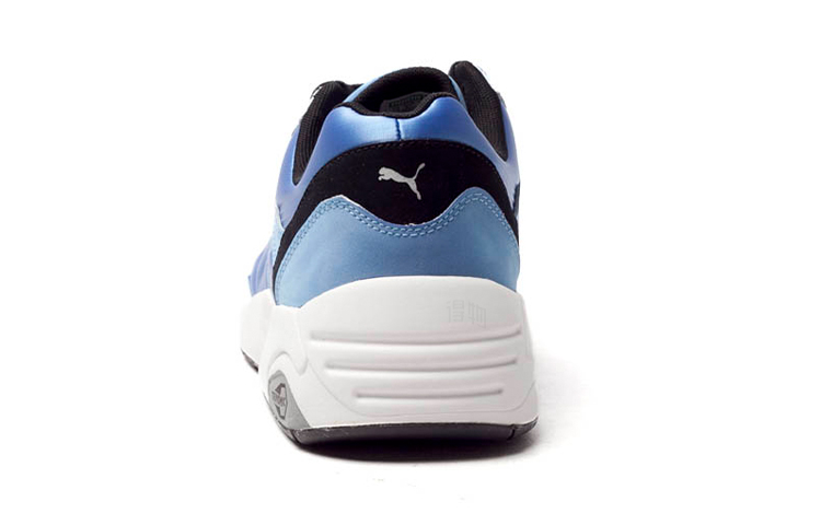 Кроссовки PUMA R698 Trinomic (сине-белые) — фото 4