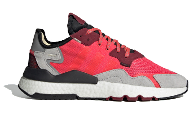 Кроссовки adidas originals Nite Jogger (красный / серый / черный) — Красный / серый / чёрный — фото 2