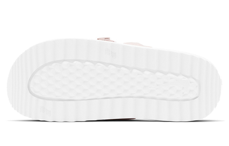 Женские шлепанцы Nike Asuna (бело-розовый) — Белый / розовый — фото 5
