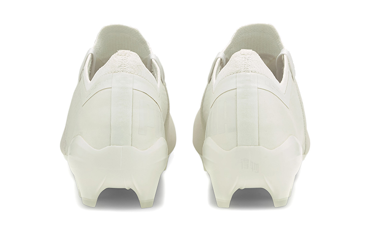 Мужские кроссовки PUMA Ultra 1.2 Lazertouch FG (бежево-белые) — Бежевыйбелый — фото 4
