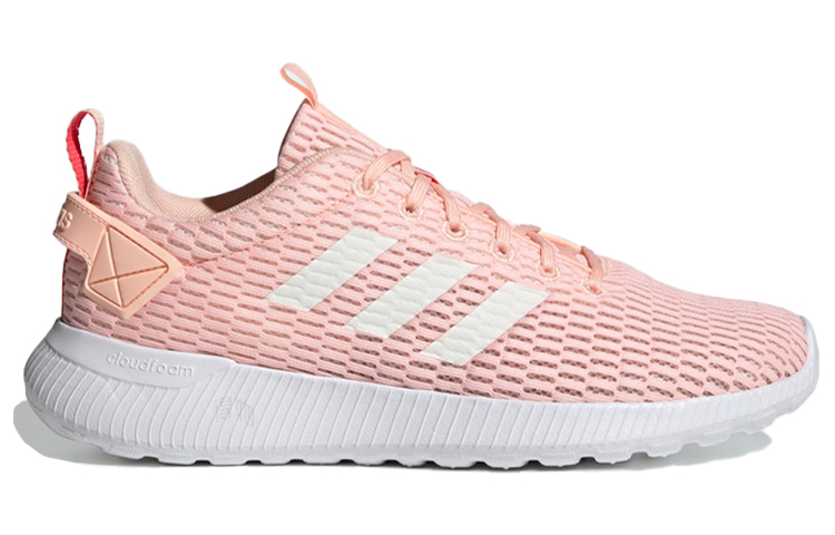Женские кроссовки adidas neo Cloudfoam Lite Racer Climacool (розово-белые) — фото 2