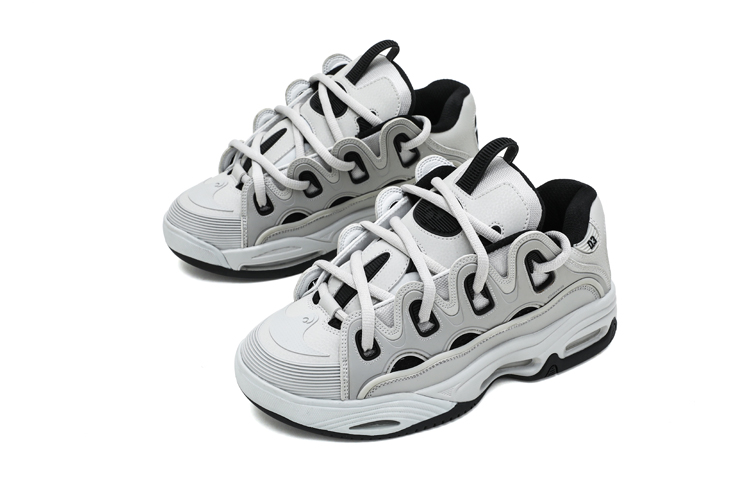 OSIRIS Skateboard Shoes Unisex Low Top Gray