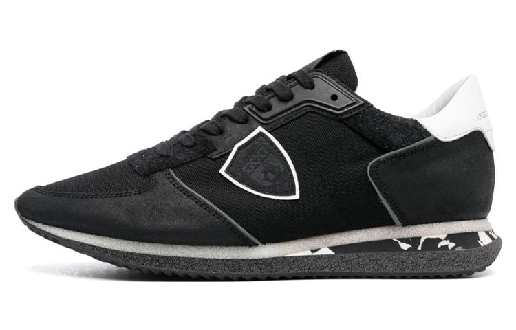 PHILIPPE MODEL Paris TRPX Running Printed Leather Sneakers