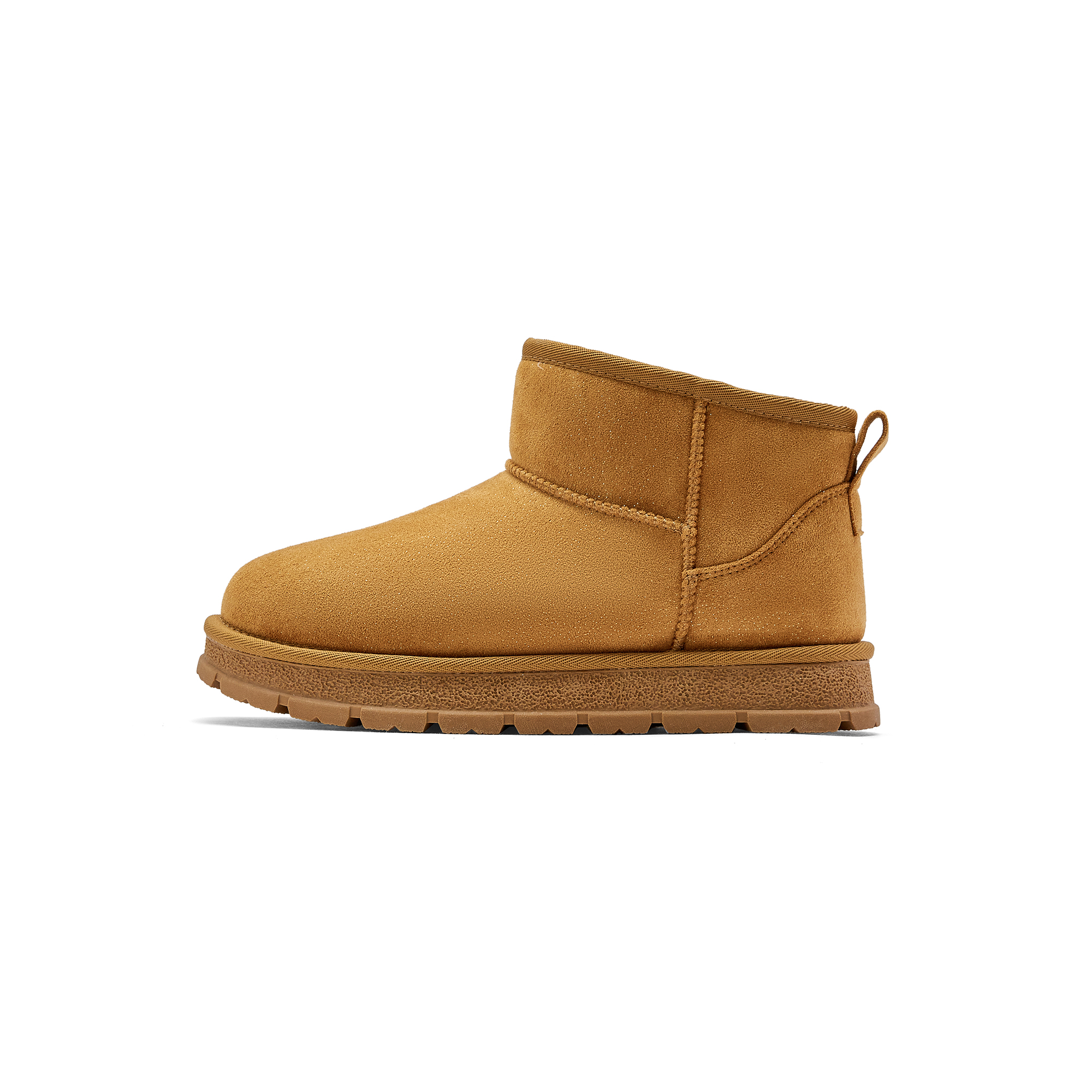 TOOMANYSHOES Fairytale Town Winter Fair Isle Wear Short Style Cooling and Warming Classic Style Added Velvet Simple Solid Color Increases Weight and Does Not Freeze Feet Thick Sole Versatile for Work, Commuting to School, Northeastern Travel Student Party, Short-Tube Snow Boots for Women