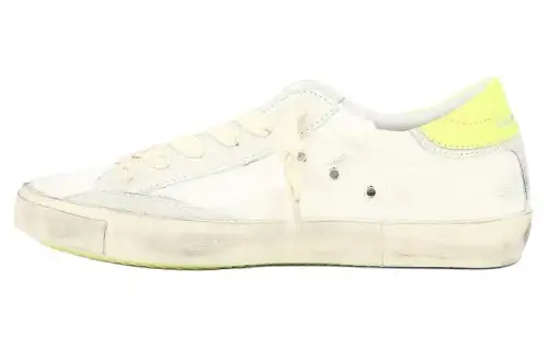 PHILIPPE MODEL Leather Low top Skateboard Shoes Women's White