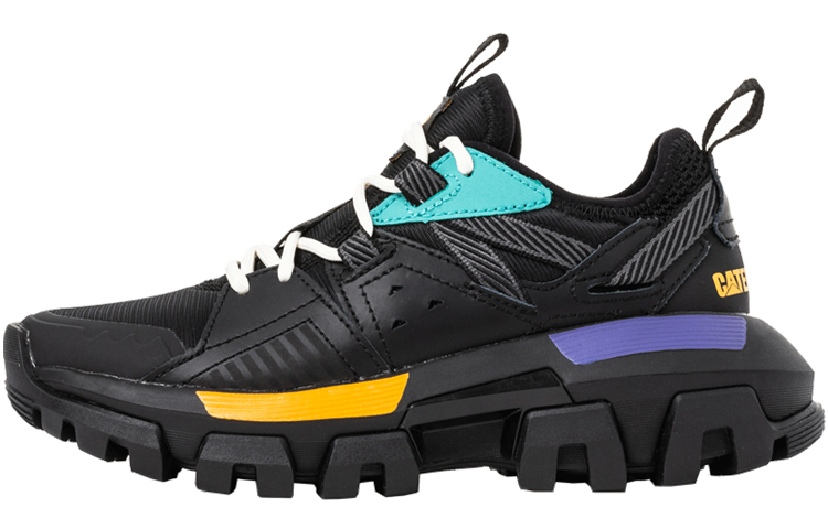 CAT Re Powered Lunar Rover Chunky Sneakers Unisex Low Top Black