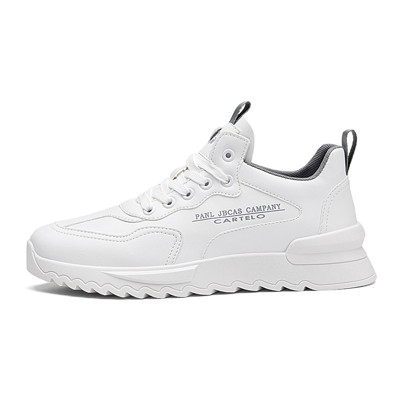 CARTELO Synthetic Leather Versatile Trendy Fleece Lined Thermal Slip Resistant And Abrasion Resistant Low top