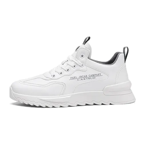 CARTELO Synthetic Leather Versatile Trendy Fleece Lined Thermal Slip Resistant And Abrasion Resistant Low top