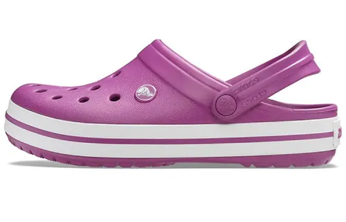 Crocs Crocband Clogs 'Purple White'