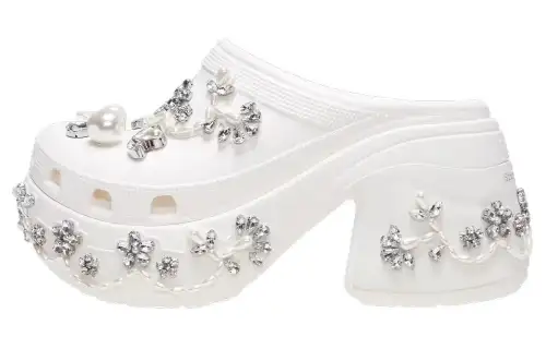 Crocs Siren Clog Simone Rocha Chalk