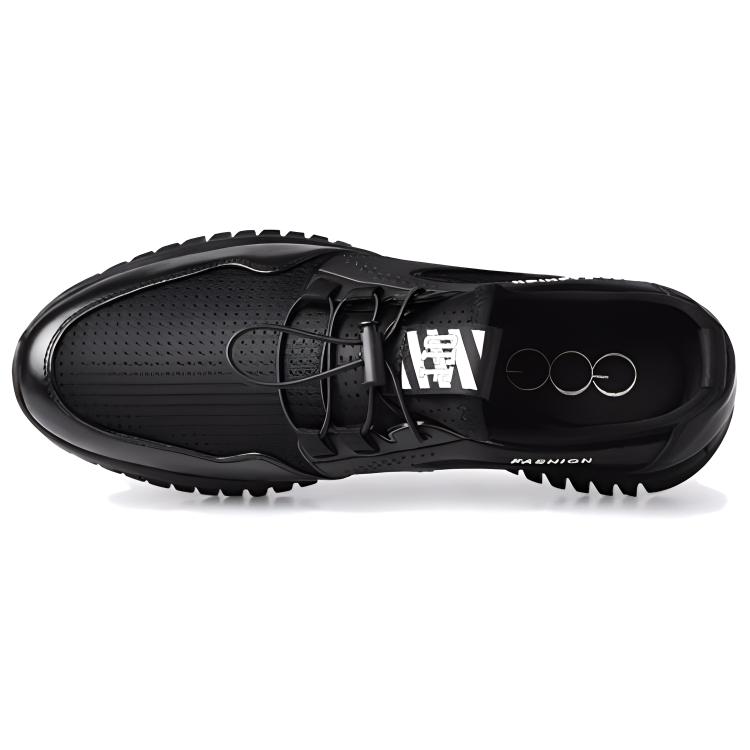 GOG Slip Resistant Abrasion Resistant Low top Running Shoes Men’s Black