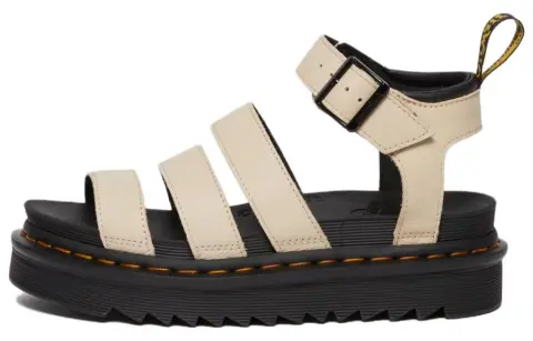 Dr.Martens Blaire Leather Stylish Sandal Women's Beige
