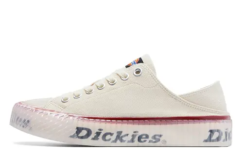 Dickies Canvas Shoes Unisex Low Top White